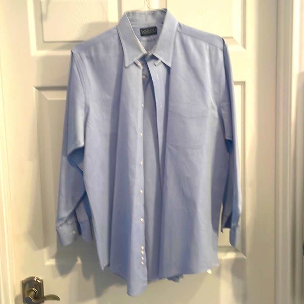 Lands end long sleeve dress shirt